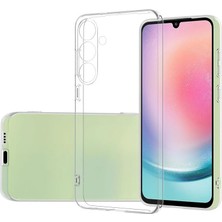 Galaxy ile Uyumlu A36 Kılıf Süper Silikon Kapak Şeffaf