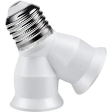 Eco Lounge ‎monte Lua E27 Duy Çoğaltıcı (Tek Duydan Çift E27 Lamba Bağlantısı)