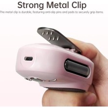 Eco Lounge Itour-S Taşınabilir Mini Giyilebilir Bluetooth Hoparlör, Büyük Ses ve Punchy Bas, Klipsli Tasarım, IP67 Su Geçirmez ve Toz Geçirmez, 10 Saat Çalma Süresi, Ev, Seyahat, Ofis ve Dış Mekan Için