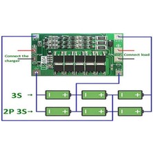Eco Lounge 3s 60A Bms Devresi (Balanslı)