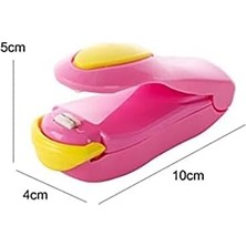 Eco Lounge Pilli Poşet Kapatıcı Kapatma Makinası Ağzı Yapıştırma Aleti Buzdolabı Poşeti Kapatma Aparatı