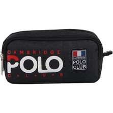 Eco Lounge Okul Normcore Çift Bölme Kalemlik/kalem Çantası, CPC3028, Siyah, Üniseks Çocuk