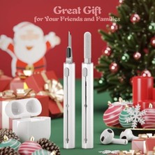 Eco Lounge Kablosuz Kulaklık Temizlik Kiti – 3’ü 1 Arada Temizlik Kalemi, Yumuşak Fırça ve Sünger Uç, Bluetooth Kulaklık ve Kılıflar Için Beyaz Temizlik Seti, Evınto