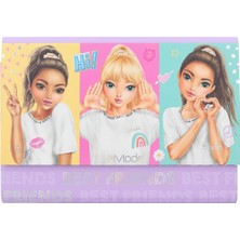 Eco Lounge 12717 Shots - Mektup Kağıdı Seti, Bölmeli Dosyada, 24 Mektup Sayfası ve Zarf Dahil, Çok Renkli