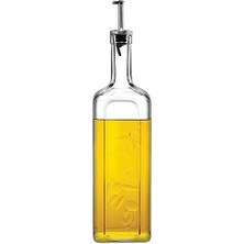 Eco Lounge Homemade Metal Tıpalı Yağlık & Sirkelik, Şeffaf, 1 Litre