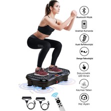 Normadia 3D Titreşimli Egzersiz Aleti, Bluetooth, 5 Program, Sağlıklı Form