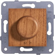 Eco Lounge / Ceviz Pro Dimmer Rl 20 500W Mekanizma ve Düğme/kapak