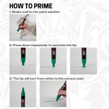 Eco Lounge Pc-1mr Uni Beyaz Boya Marker Kalemler Ultra Ince 0,7 mm Kalibre Uç Ucu Her Yüzeye Yazılır Kumaş Cam Taş Metal Ahşap Plastik