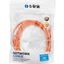 Eco Lounge SL-CAT602TR 2m Turuncu Cat6 Kablo