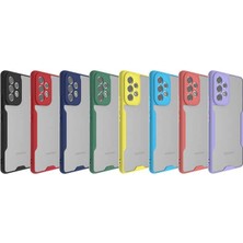 Galaxy A13 4g Kılıf Kamera Korumalı Arkas Mat Silikon Platin