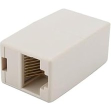 Eco Lounge Cat6 Internet Kablosu Uzatıcı Birleştirici RJ45 Dişi Dişi Ethernet Ekleme Aparatı 4438