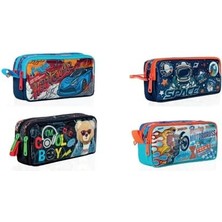 Eco Lounge Kalem Çantası Erkek Çift Göz, Pvc