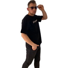 Man Klas Tişört Bisiklet Yaka Oversize Comfort T-Shirt Baskılı Erkek Tshirt