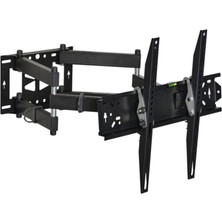 Normadia 39-65 Inç Hareketli LCD LED Tv Duvar Askı Aparatı, Sağlam ve Kolay Montaj