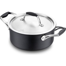 Eco Lounge New Moment Siyah Derin Tencere 20 cm