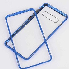 Galaxy S10 ile Uyumlu Devrim Mavi Cep Telefonu Kılıfı