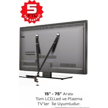 Normadia Çocuk Güvenlikli Tv Askısı, 15-75" Ekranlar Için Güvenli Kurulum