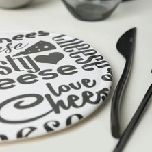 Cheese Tasty Peynir Sunum Tabağı 26 cm 22095