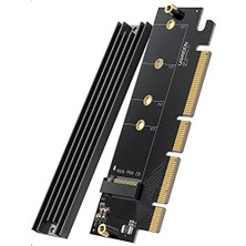 Eco Lounge Pcıe 4.0 X4 X8 X16 Uyumlu 64GBPS Nvme M.2 SSD Dönüştürücü Adaptör