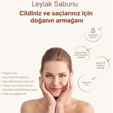 100% Organik Leylak Sabunu 120 gr | Saç Dökülmesine Karşı, Saç Uzamasını Destekleyen 100% Doğal Katı Şampuan