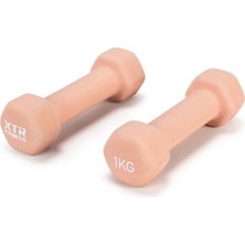 Normadia Dambıl Seti, Vinyl Neoprene, 2 Adet, 1 Kg, Sağlam ve Hafif Egzersiz Aleti