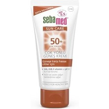 Eco Lounge Sun Care Spf 50+ Uva/uvb Filtresi ve E Vitamini Üçlü Yüksek Koruma Çok Yönlü Güneş Kremi 50 ml