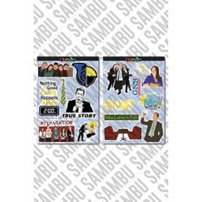 Eco Lounge How I Met Your Mother Temalı Etiket Seti 2 - Laptop Notebook Telefon