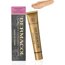 Eco Lounge Dermacol Make-Up Cover Su Geçirmez Hipoalerjenik Spf 30 #215 (Tüm Akne Izleri ve Dövmeleri Kapatır)