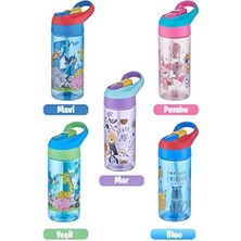 Eco Lounge 500ML Tritan Kalın Pipetli Çocuk Okul Su Matarası