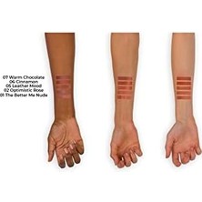 Eco Lounge Deep Impact Lipstick 06 Cinnamon Kremsi Dokulu Yarı Parlak Ruj, Kahverengi