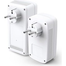 Eco Lounge TL-WPA8631P Kıt, AV1300 Gigabit Passthrough Powerline Ac Wi-Fi Kiti