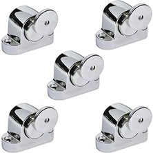 Eco Lounge Manyetik Kapı Tamponu Nikel Stoper Mıknatıslı 5'li Paket