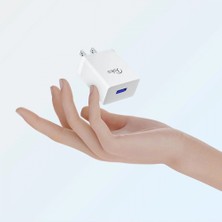 Marsilyan  JK77 12W + PX17 1m 2.4A USB To Lightning Kablolu Pd Şarj Cihazı