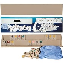 Eco Lounge Plastik Okey Takımı Kaliteli Okey Oyun Takımı Spot