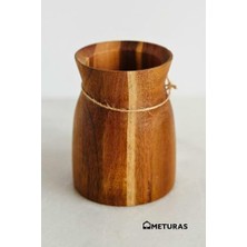 Eco Lounge Akasya Ahşap Kaşıklık, Mutfak Düzenleyici Organizer, 10 x 12.7 Cm, Kahverengi