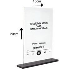 Dekori-Spotify Plak - Kişiye Özel- 15X20CM