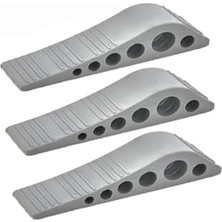 Eco Lounge Kaymaz Kapı Altı Takozu – Güçlü Tutuşlu Silikon Kapı Stoperi, Çoklu Yükseklik Ayarlı, Her Zemine Uygun Dayanıklı Kapı Tutucu – Ev ve Ofis Için 3’lü Set