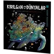 Kırılgan Dünyalar - Yetişkinler Için Boyama Kitabı