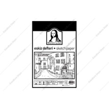 Eco Lounge Südor MN08-1 Mona Lisa Eskiz Kağıdı - 25 x 35CM 100 gr 10 Yaprak