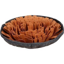 Eco Lounge Köpek Yavaş Besleme Matı Mama Bulmaca Matı - Köpek Interaktif Oyuncak (Kahverengi)