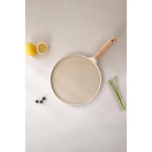 Eco Lounge Alüminyum Döküm Xtrema Kaplama Tava 26CM Bej