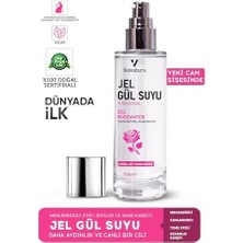 Jel Gül SUYU%100 Doğal Gül Suyu Nemlendirici ve Yumuşatıcı Saf Gülsuyu Arındırıcı
