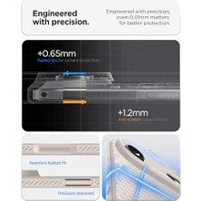 Eco Lounge Air ile Uyumlu Ince Kılıf Air Hava Kanalı TEKNOLOJISI™ Askeri Sınıf Koruma Natural Titanium Dokulu Yüzey Kapak - ACS09925