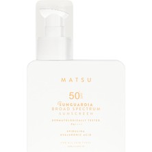 Eco Lounge Matsu Professional Sunguardia Broad Spectrum, 50+ Spf Leke Karşıtı Güneş Koruyucu Krem, 100 ml