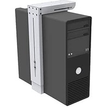 Eco Lounge Bilgisayar Kasa Taşıyıcı Ayak Metalik Gri