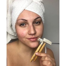 Eco Lounge Plastik Içermeyen Bambu Saplı Vegan Traş Bıçağı