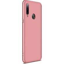Galaxy A20S Için Kılıf Double Dip 360 Protective Rose [galaxy A20S ile Uyumlu Kılıf - Rose ]