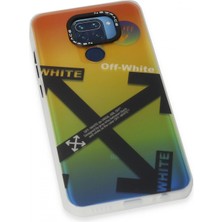 Marsilyan Xiaomi Redmi Note 9 Kılıf Estoril Desenli Kapak - Estoril - 5