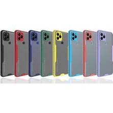 Mobile Gm 21 Uyumlu Kılıf Mat Kamera Korumalı Silikon Platin