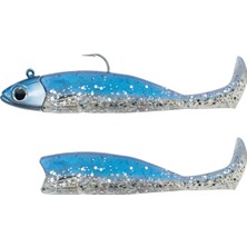 Fiiish Master Shad MS100/4 MS4550 Combo Medium 10CM 15GR Blue Strike